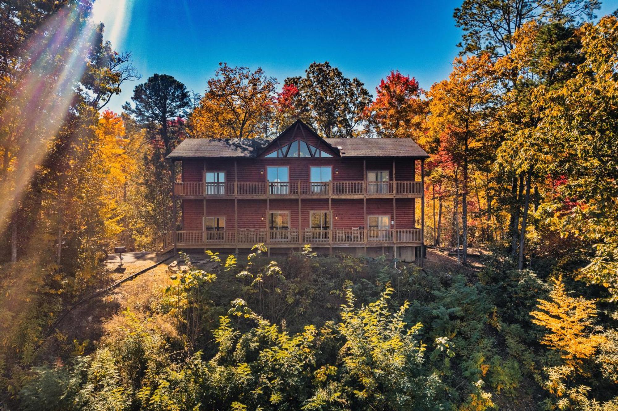 Top Mtn Views, Hottub, Games, 4 Suites, Pets Sevierville Kültér fotó